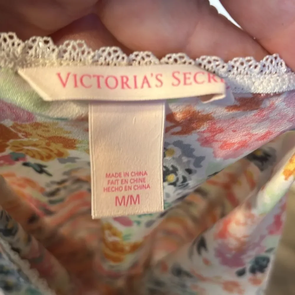 Victoria's Secret Floral Chemise Medium